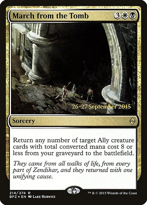 March from the Tomb (Pre-release)