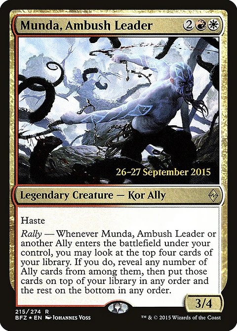 Munda, Ambush Leader (Pre-release)