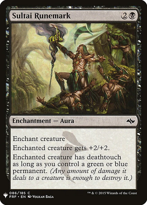Sultai Runemark (The List)
