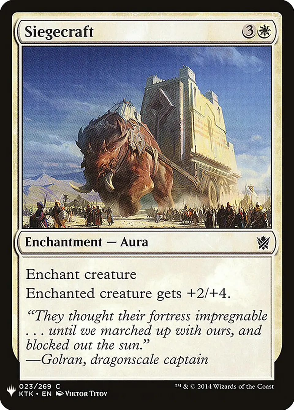 Siegecraft (The List) 1