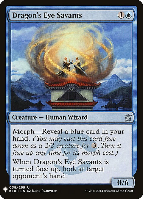Dragon's Eye Savants (The List)