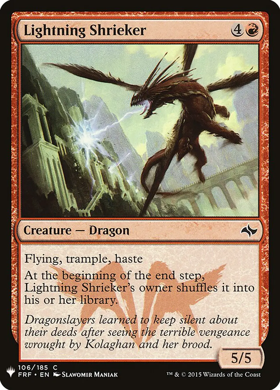 Lightning Shrieker (The List) 1
