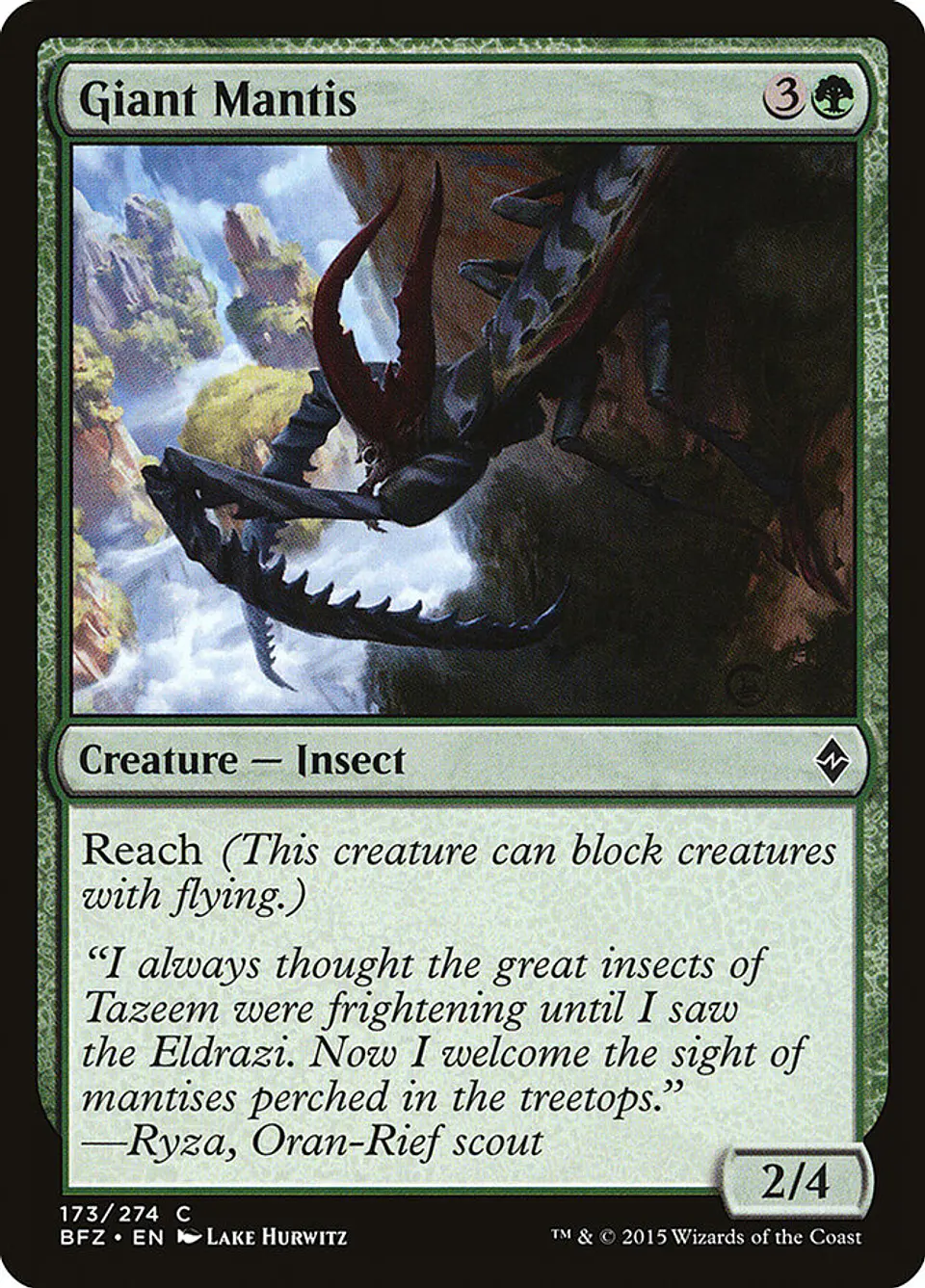 Giant Mantis 1