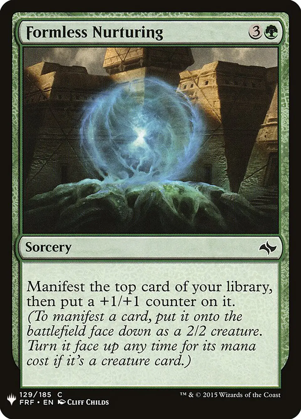 Formless Nurturing (The List) 1