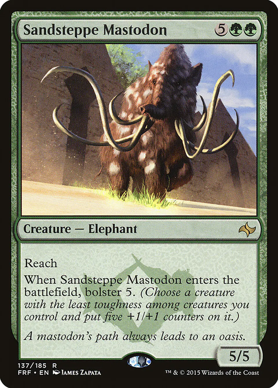 Sandsteppe Mastodon 1