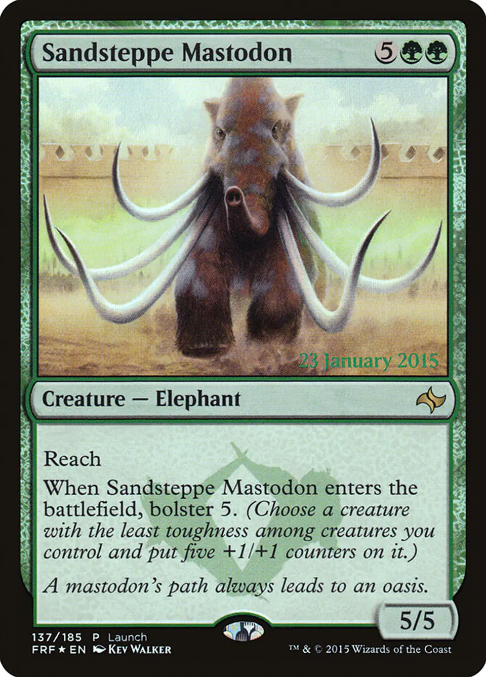 Sandsteppe Mastodon (Promo) 1