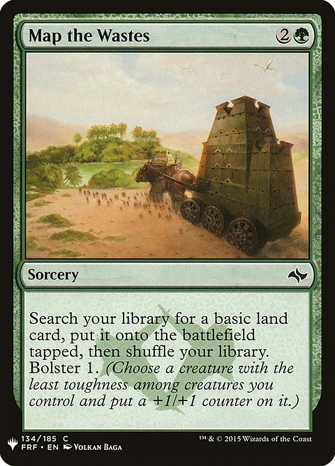 Map the Wastes (The List)