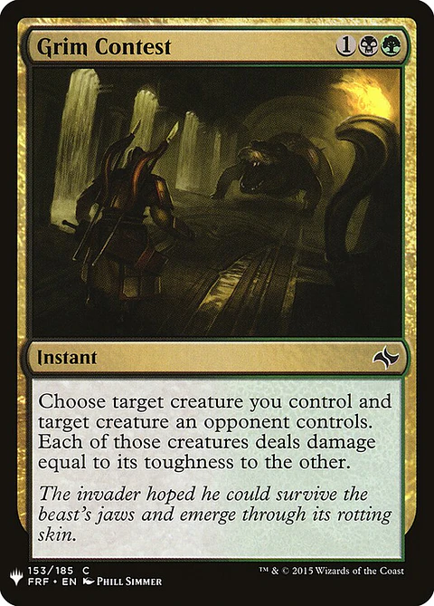 Grim Contest (The List)