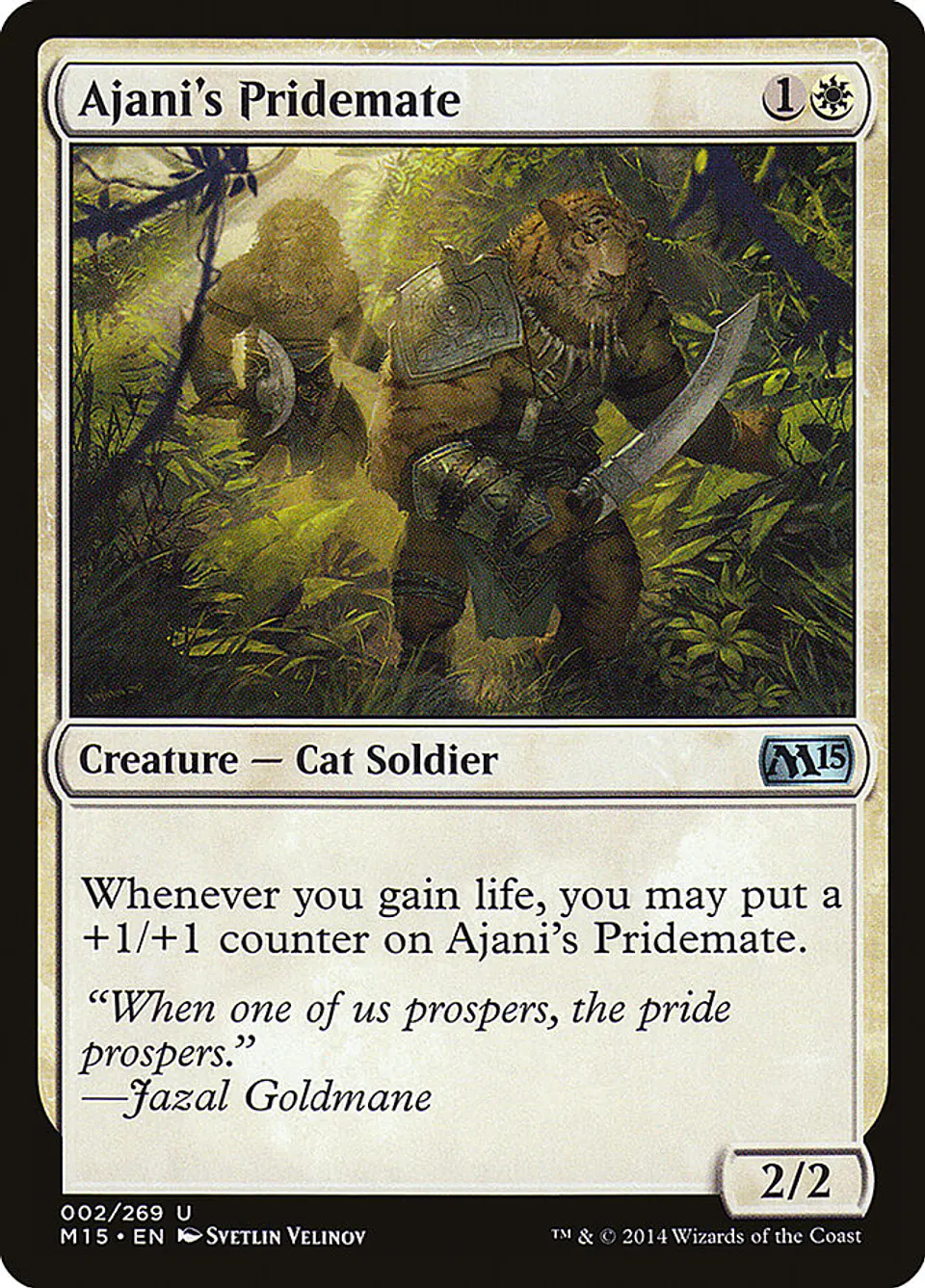 Ajani's Pridemate 1