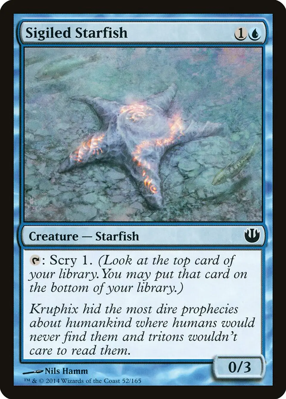 Sigiled Starfish 1
