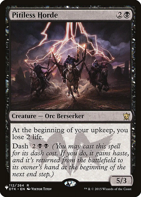 Pitiless Horde (The List)