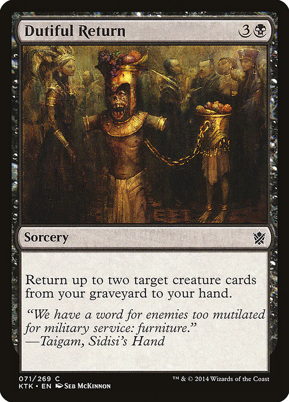 Dutiful Return 1
