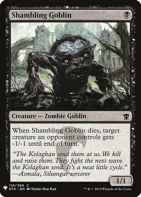 Shambling Goblin (The List)