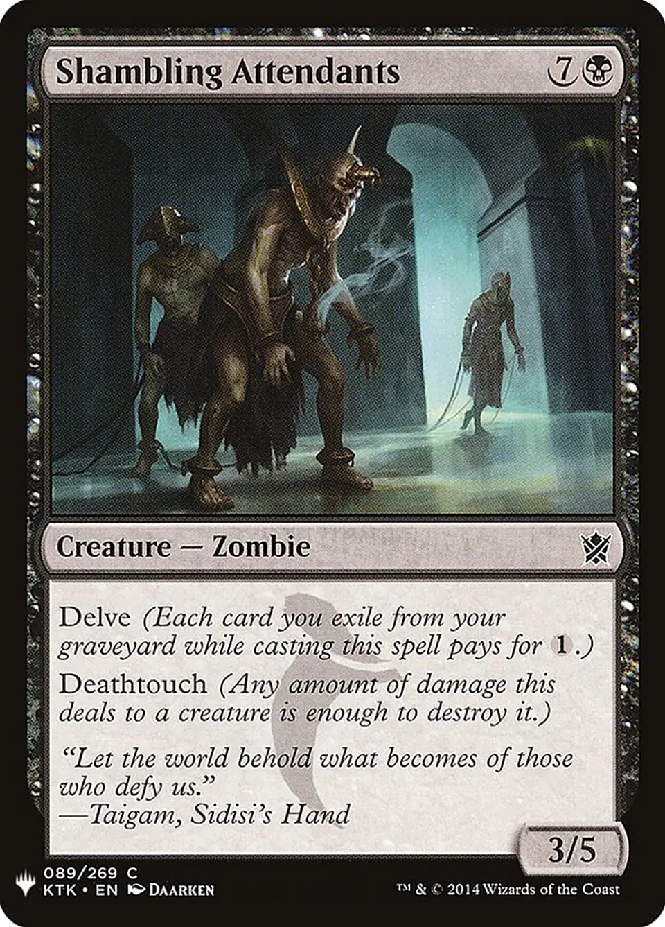 Shambling Attendants (The List) 1