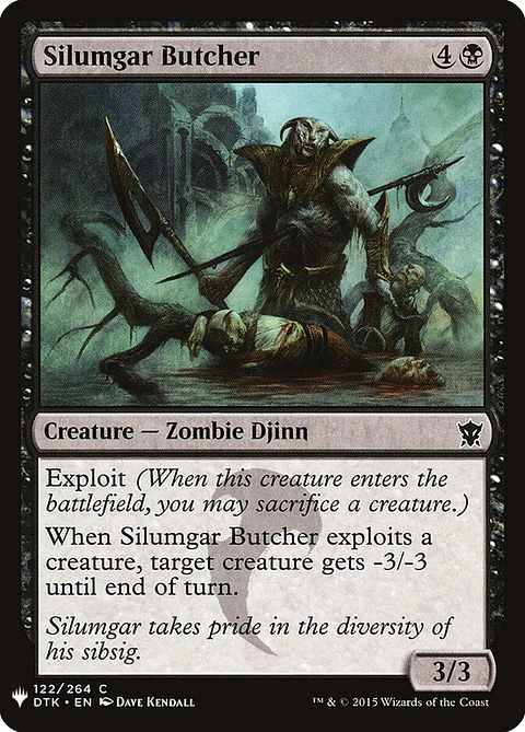 Silumgar Butcher (The List)