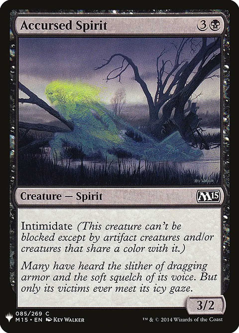 Accursed Spirit (The List) 1