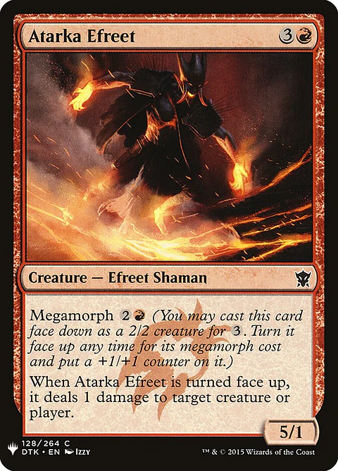 Atarka Efreet (The List)