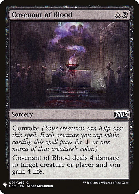 Covenant of Blood (The List)