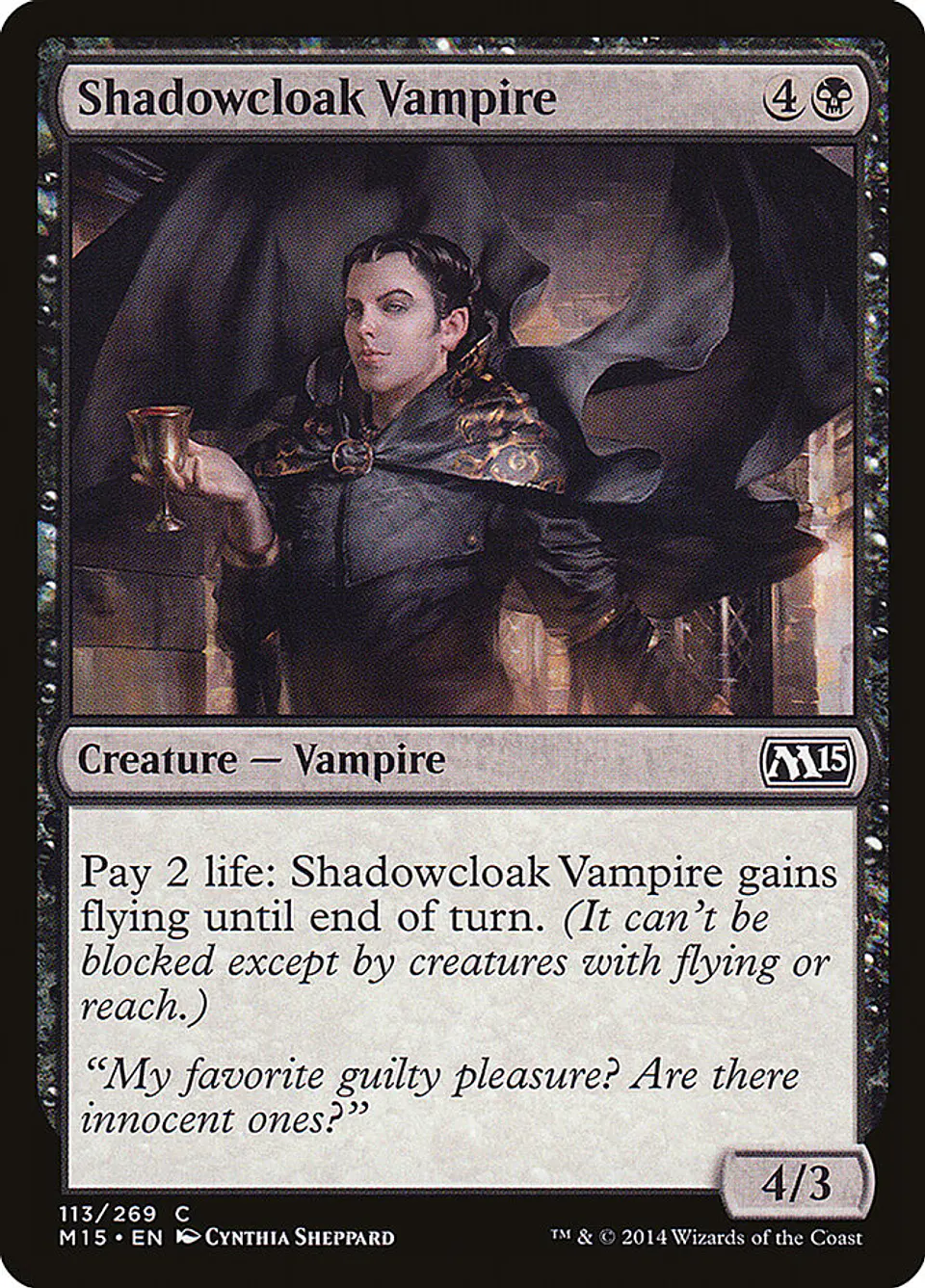 Shadowcloak Vampire 1