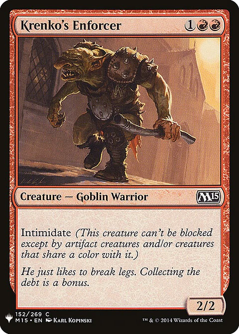 Krenko's Enforcer (The List)