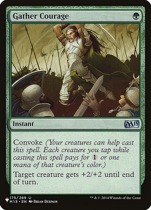 Gather Courage (The List)