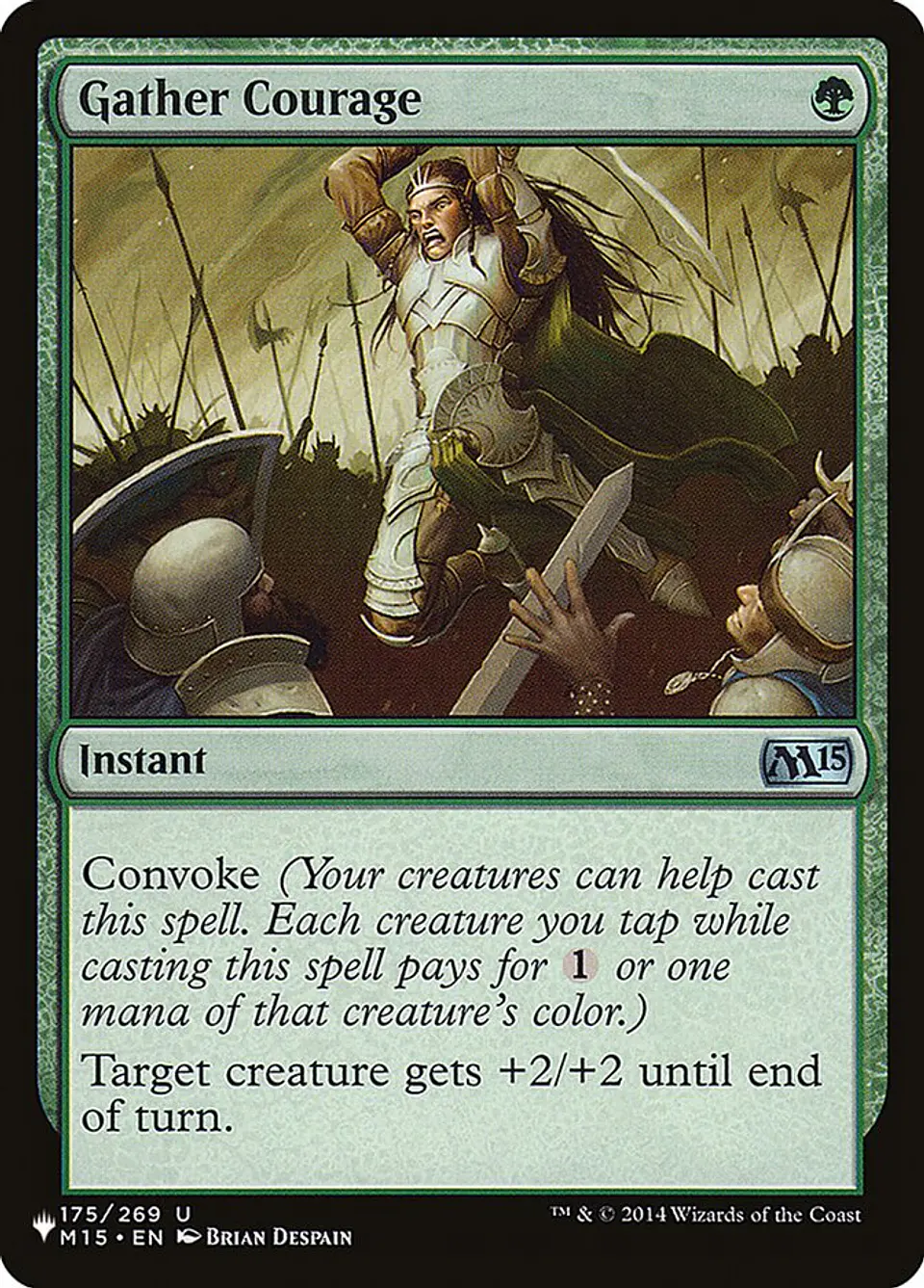 Gather Courage (The List) 1