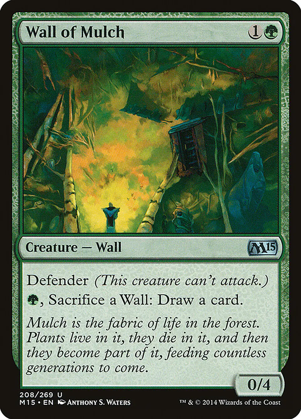 Wall of Mulch 1