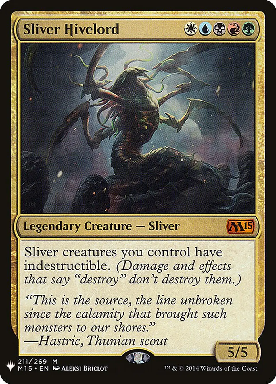 Sliver Hivelord (The List) 1