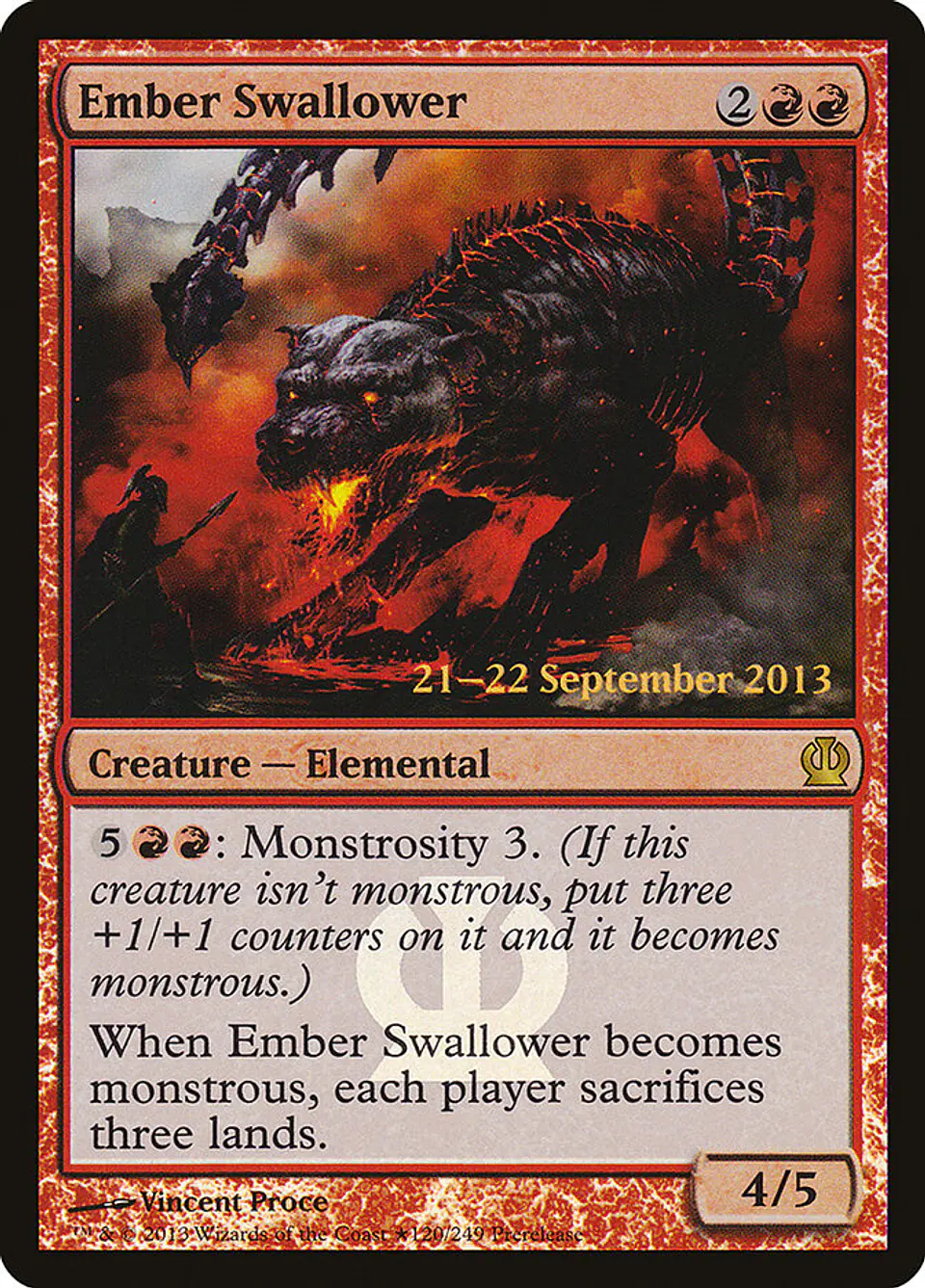 Ember Swallower (Pre-release) 1