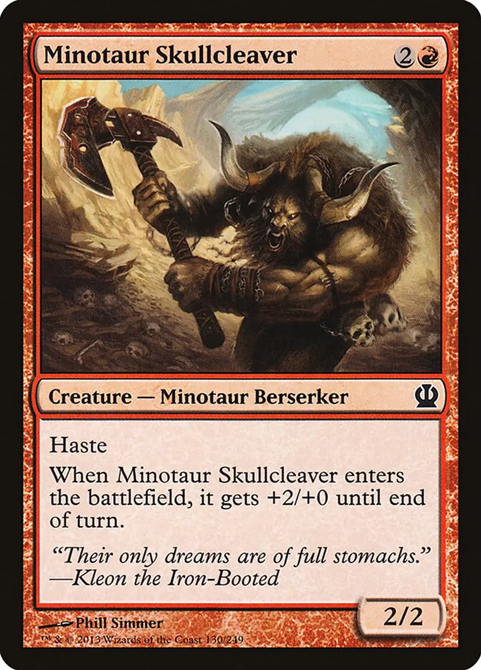 Minotaur Skullcleaver 1