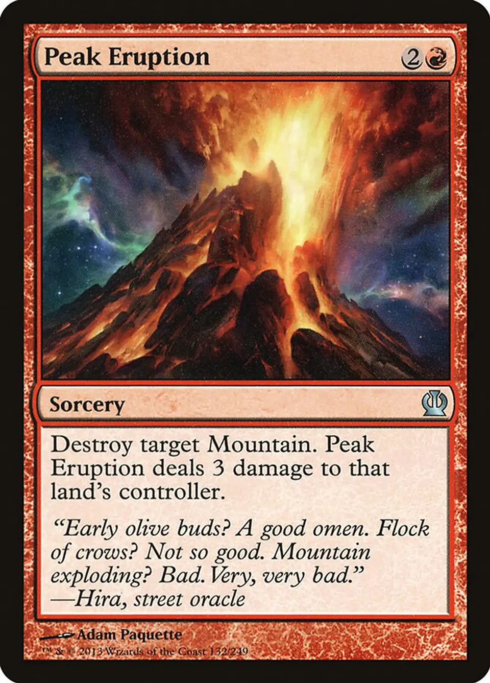 Peak Eruption 1