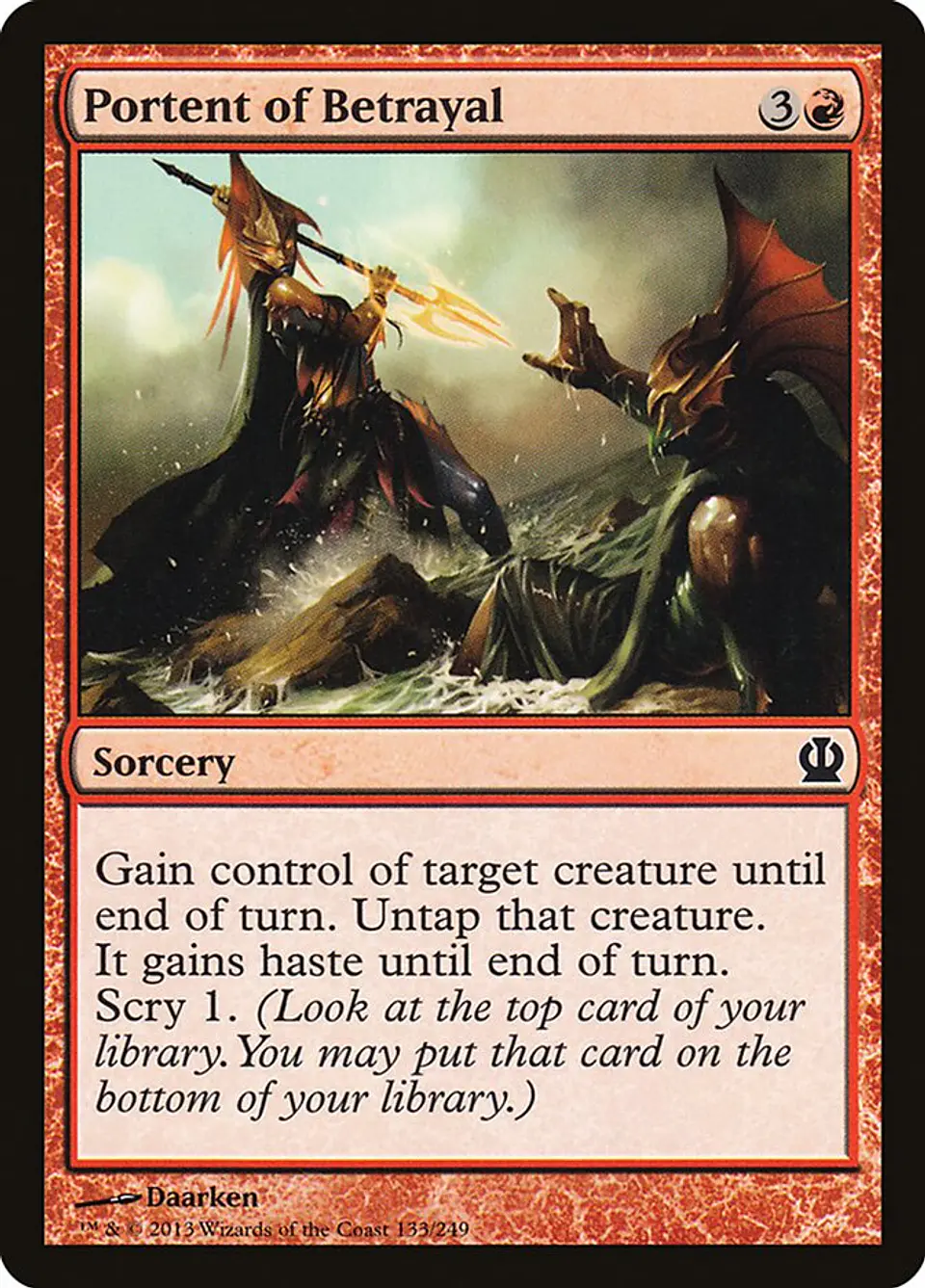 Portent of Betrayal 1