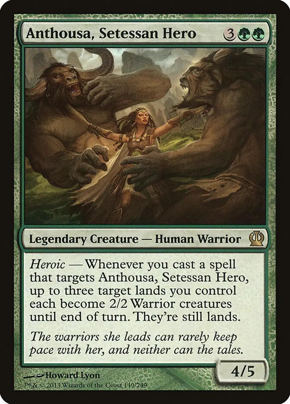 Anthousa, Setessan Hero 1