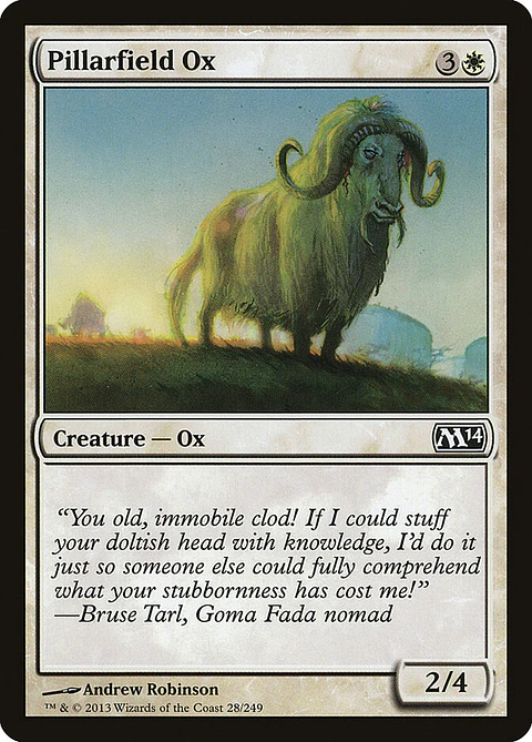 Pillarfield Ox