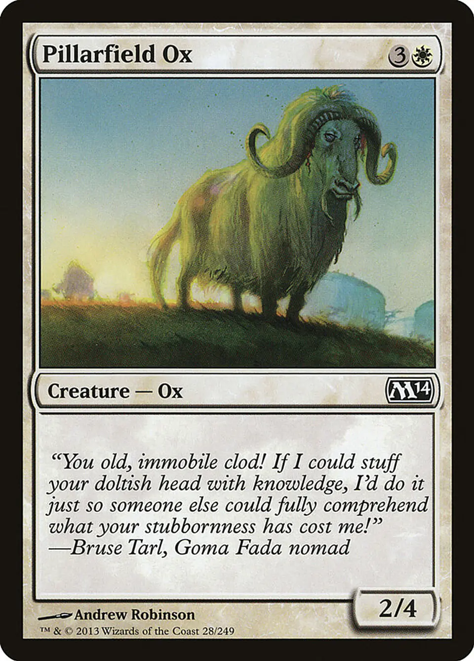 Pillarfield Ox 1