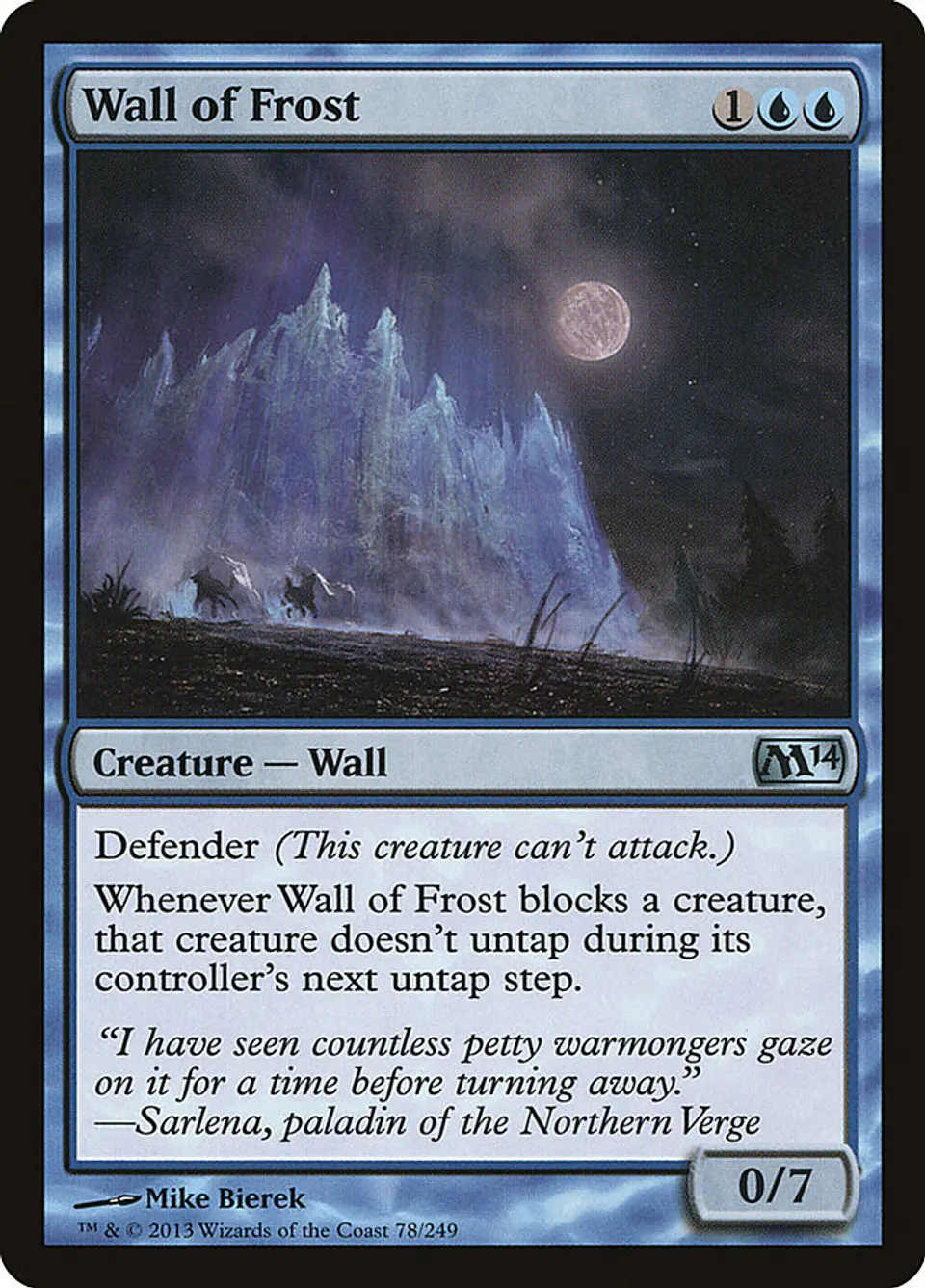 Wall of Frost 1