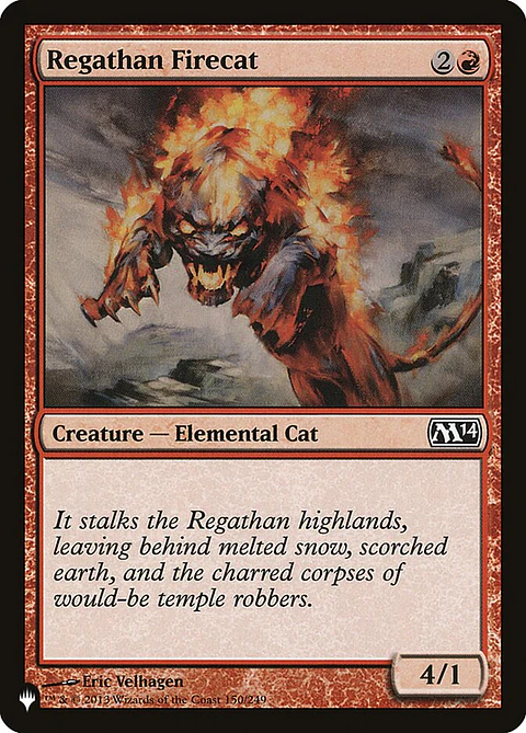 Regathan Firecat (The List)