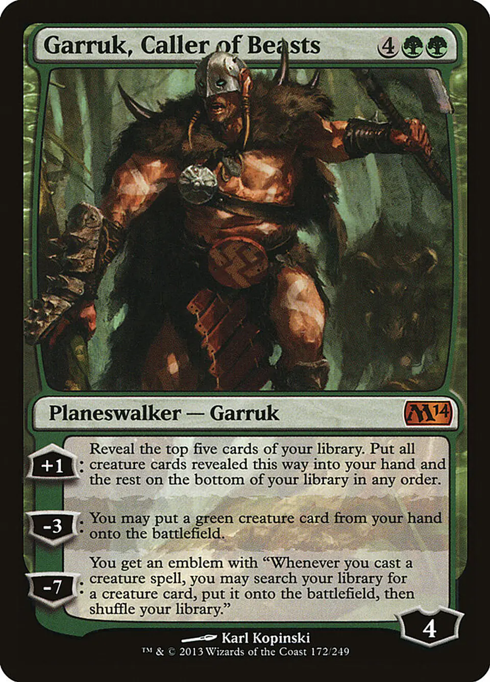 Garruk, Caller of Beasts 1