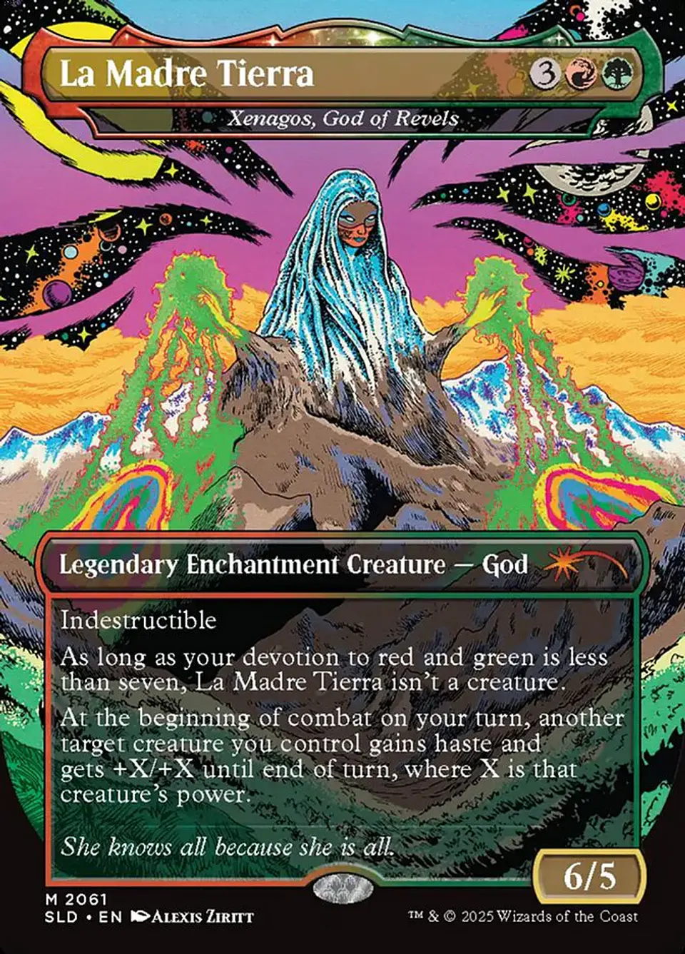 Xenagos, God of Revels (Borderless) 1