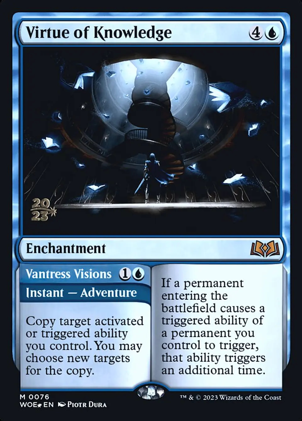 Virtue of Knowledge // Vantress Visions (Pre-release) 1