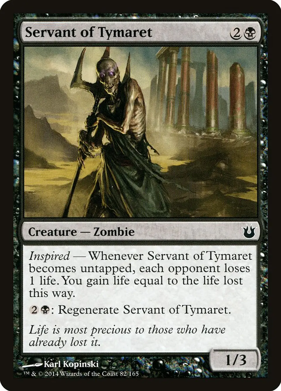 Servant of Tymaret 1