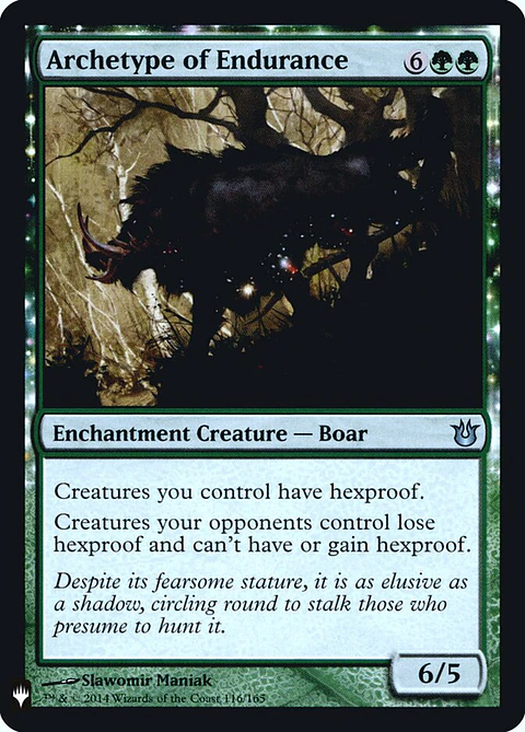 Archetype of Endurance (The List)