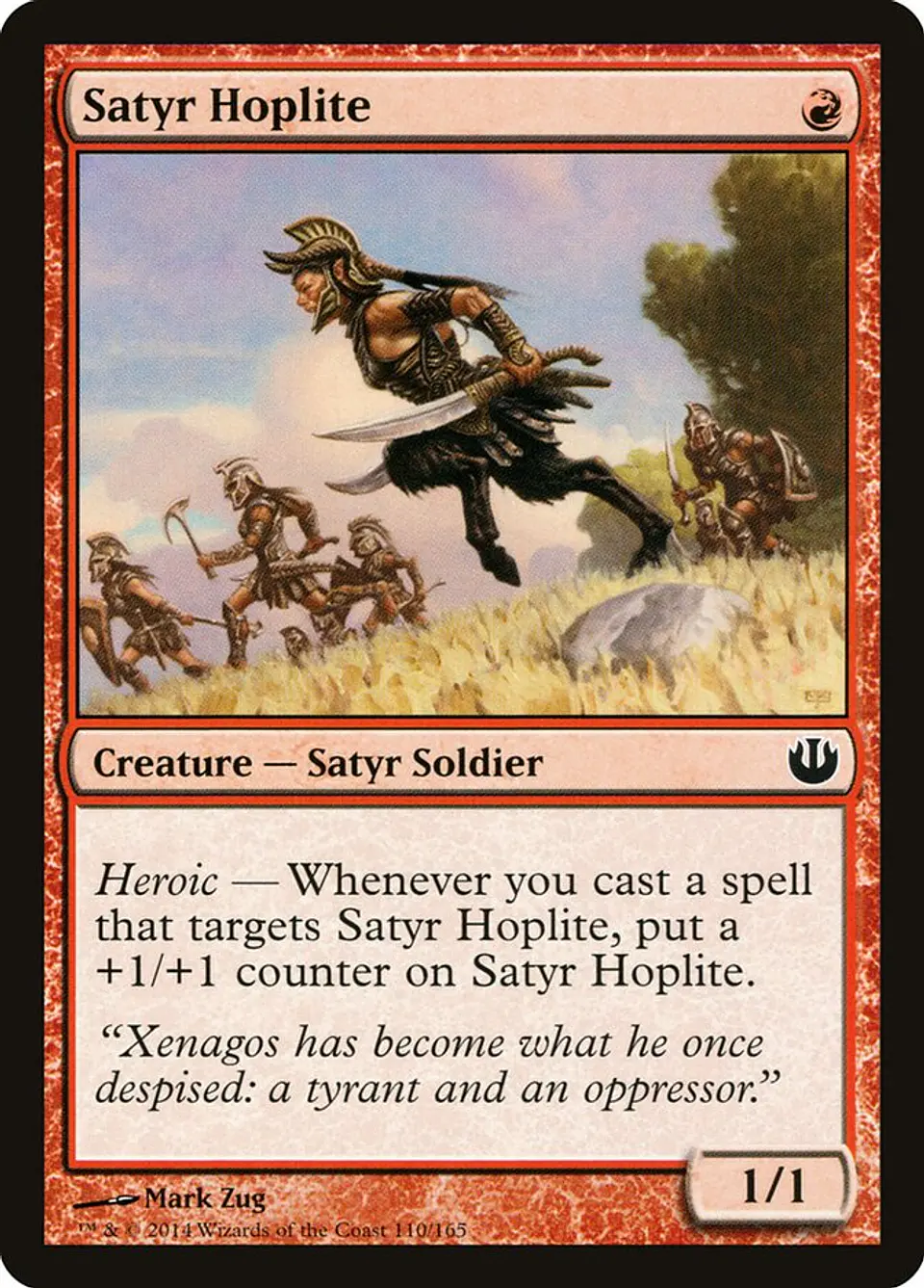 Satyr Hoplite 1