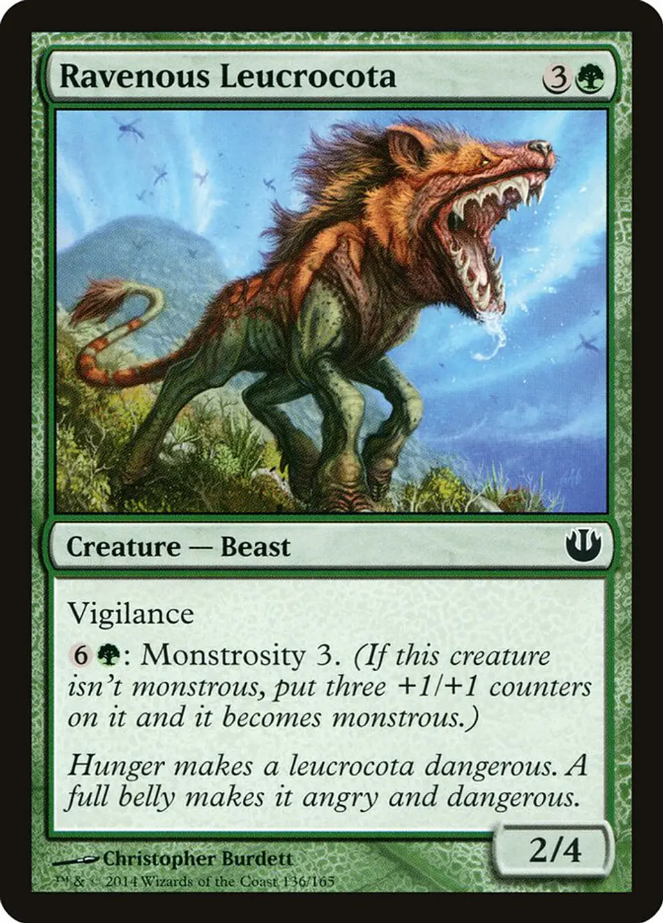 Ravenous Leucrocota 1