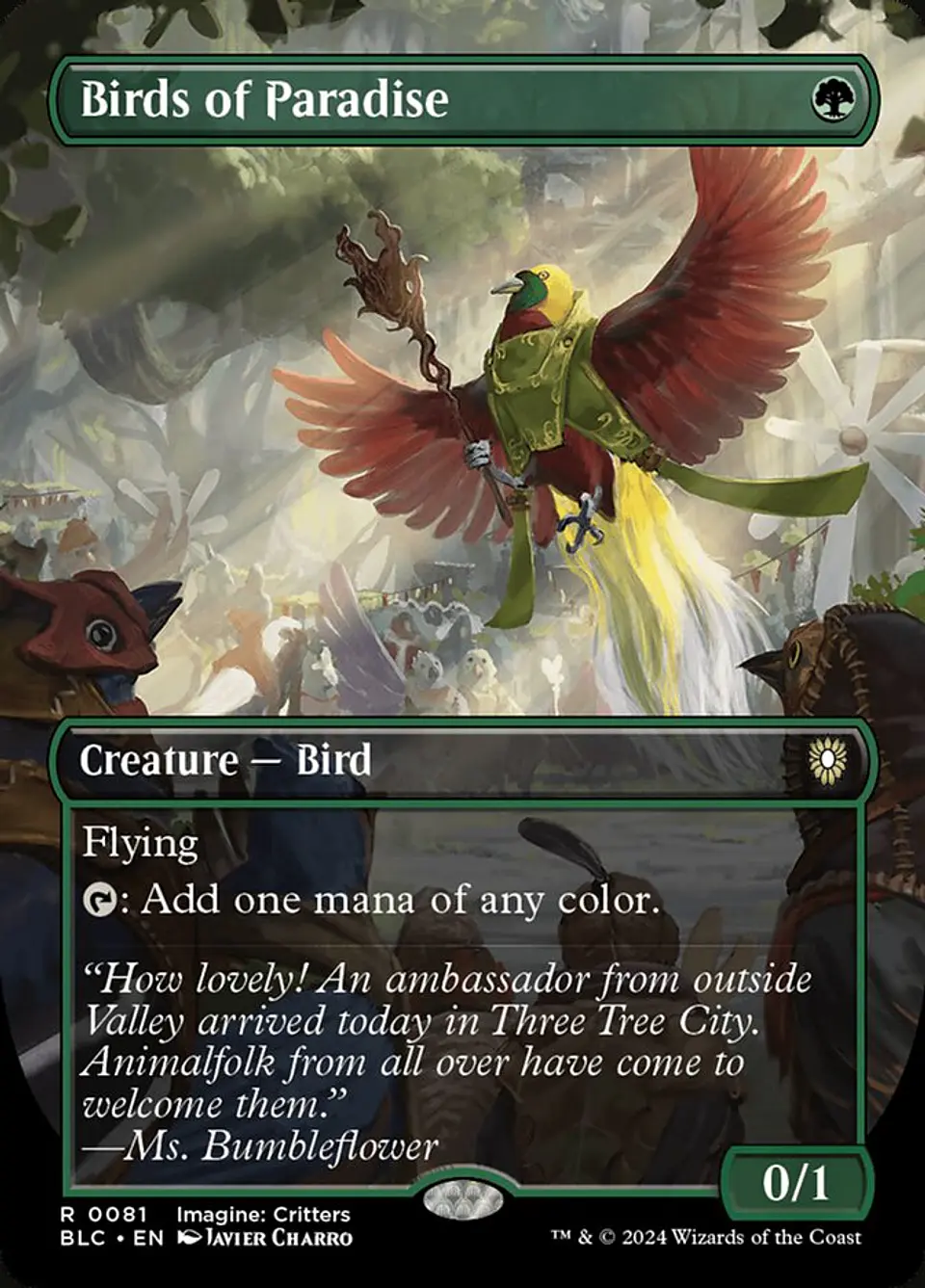 Birds of Paradise (Borderless) 1