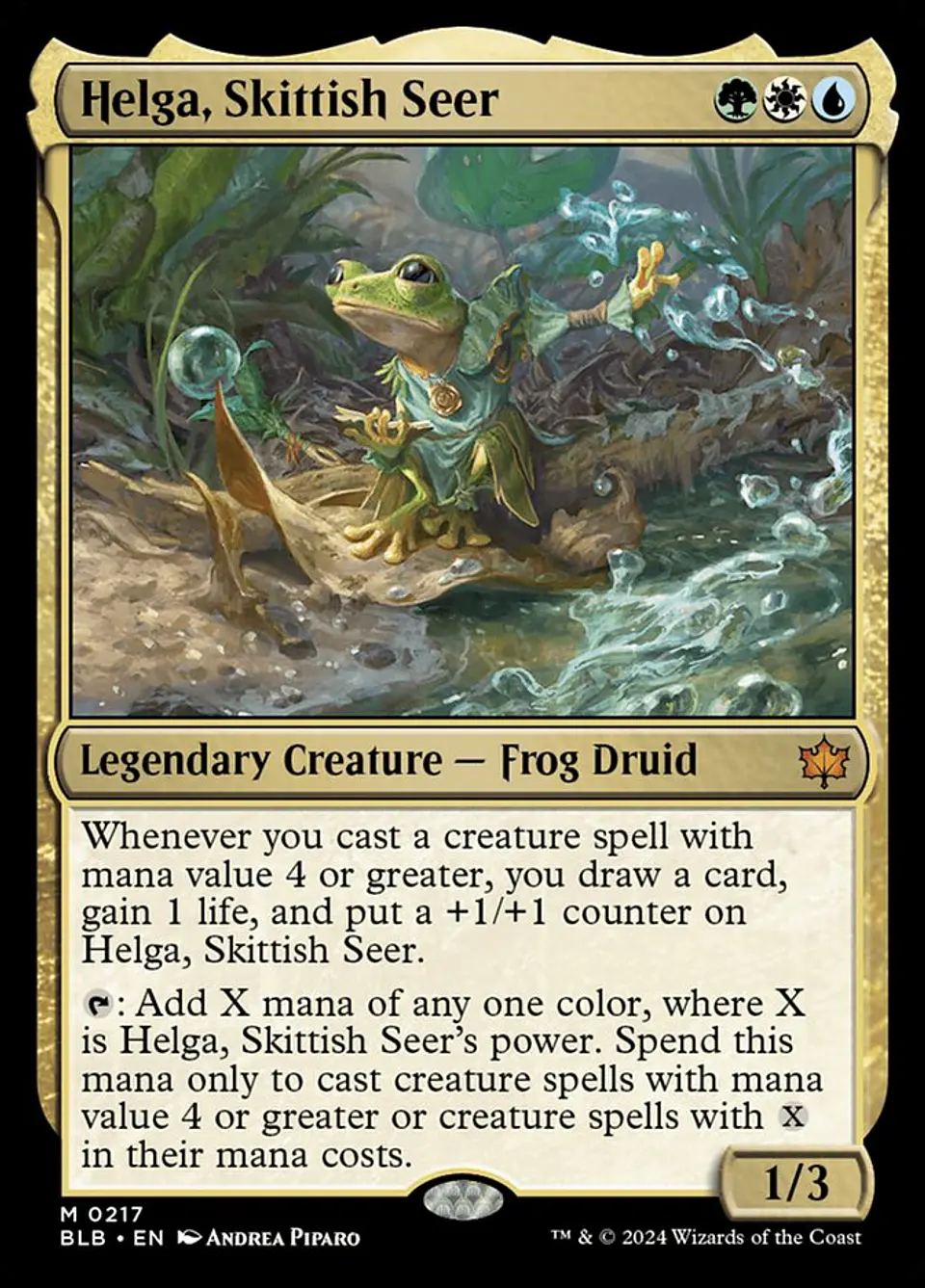 Helga, Skittish Seer 1