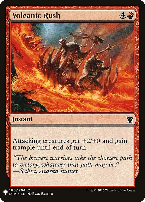 Volcanic Rush (The List)