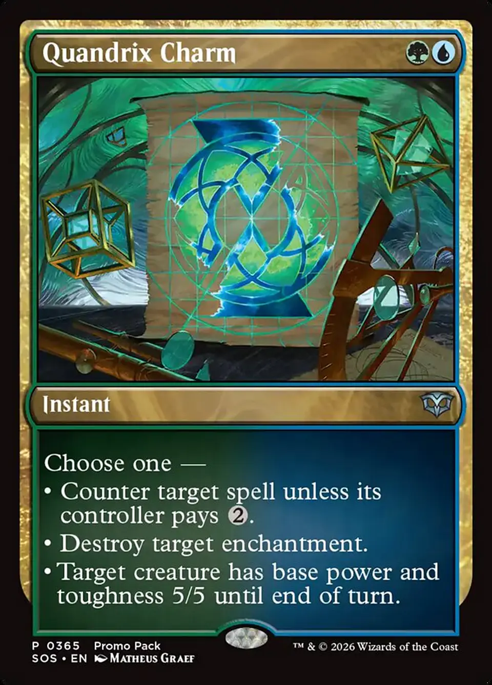 Quandrix Charm 1