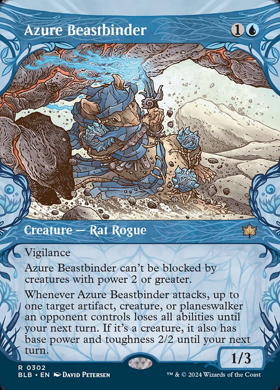 Azure Beastbinder (Borderless) 1