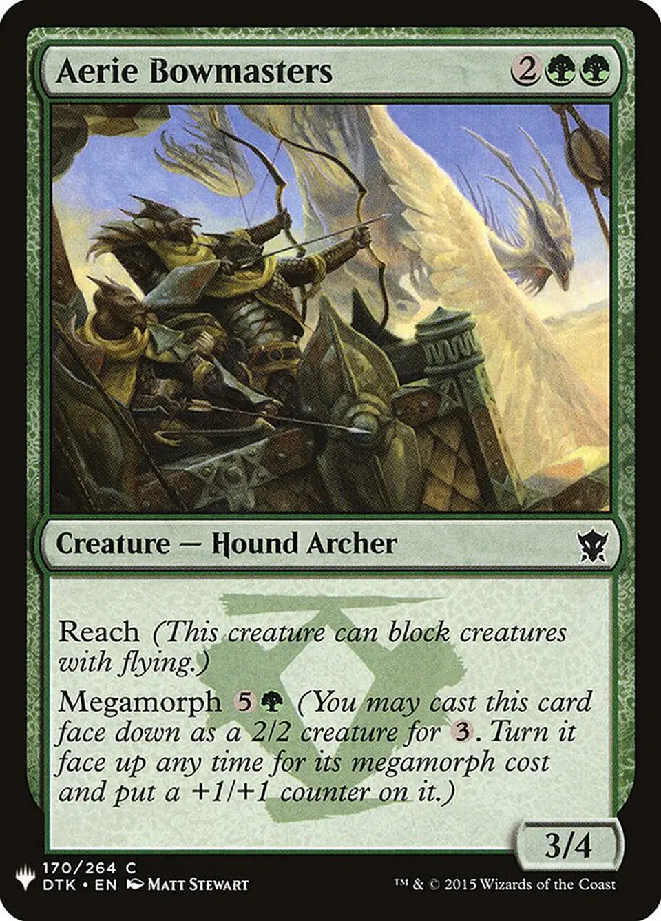 Aerie Bowmasters (The List) 1